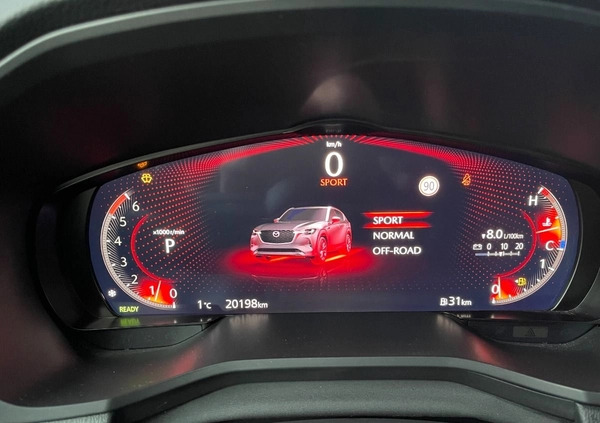 Mazda CX-60 cena 229900 przebieg: 20198, rok produkcji 2022 z Włodawa małe 667